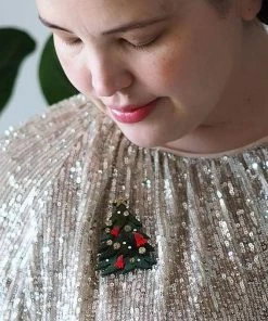 Erstwilder An Australian Christmas Yuletide Timber Brooch 7 Erstwilder An Australian Christmas Yuletide Timber Brooch