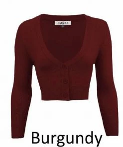 MAK Cropped Cardigan (Various Colours) Tops