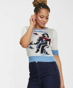 Collectif Chrissie Rodeo Dancer Knit Top