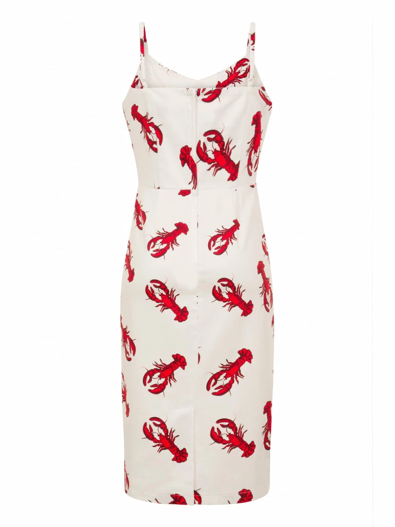 Collectif Mainline Cinthia Rock Lobster Pencil Dress 5 Collectif Mainline Cinthia Rock Lobster Pencil Dress