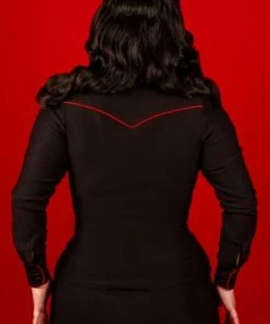 Katacomb Tops Katakomb Cline Shirt - Black