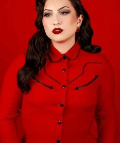 Katacomb Katakomb Cline Shirt - Red