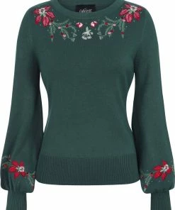 Collectif Stevie Escapist Floral Sweater