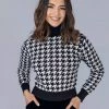 Collectif Dylan Dogtooth Sweater 2 Collectif Dylan Dogtooth Sweater