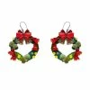 Erstwilder An Australian Christmas Wreath Down Under Earrings 2 Erstwilder An Australian Christmas Wreath Down Under Earrings