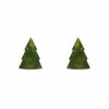 Erstwilder Tree Ripple Resin Stud Earrings - Green 2 Erstwilder Tree Ripple Resin Stud Earrings - Green