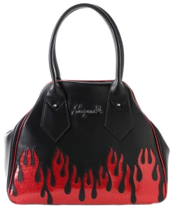 Sourpuss Up In Flames Rumbler Purse