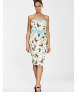 Collectif Georgie Rodeo Dancer Pencil Dress