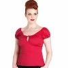 Hell Bunny Melissa Top In Red 2 Hell Bunny Melissa Top In Red