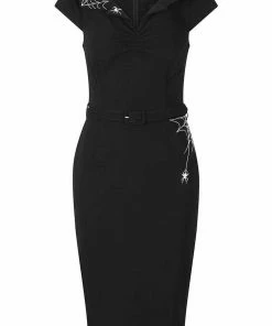Hell Bunny Miss Muffet Pencil Dress