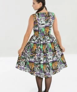 Hell Bunny Be Afraid 50's Dress