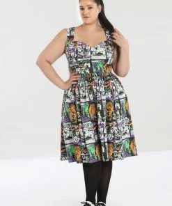 Hell Bunny Be Afraid 50's Dress