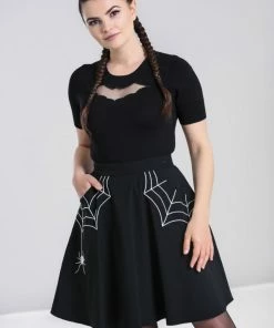 Hell Bunny Miss Muffet Mini Skirt