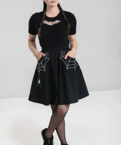 Hell Bunny Miss Muffet Mini Skirt