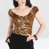 Hell Bunny Tora Top - Tiger 2 Hell Bunny Tora Top - Tiger