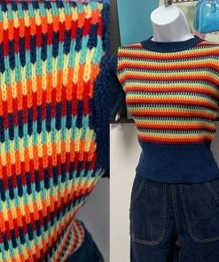 Star Struck Clothing 1940s Repro Sweater - Blue