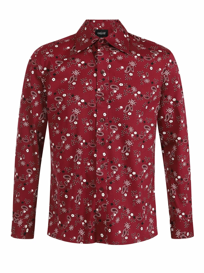 Collectif Jamie Men's Bandana Shirt 4 Collectif Jamie Men's Bandana Shirt