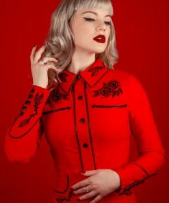 Dresses Katakomb June Pencil Dress - Red