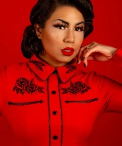 Dresses Katakomb June Pencil Dress - Red