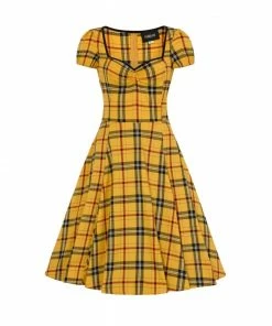 Collectif Mimi Clueless Check Doll Dress