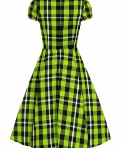 Collectif Mimi Frogs Breath Check Swing Dress