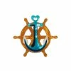 Erstwilder Nautical Minis Helm & Home Brooch 2 Erstwilder Nautical Minis Helm & Home Brooch