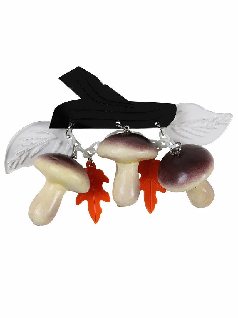 Collectif Mushrooms Foraging Brooch 3 Collectif Mushrooms Foraging Brooch
