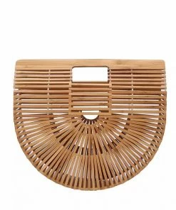 Suzie's Bombshell Boutique Bombshell Bamboo Tiki Purse - Natural Accessories