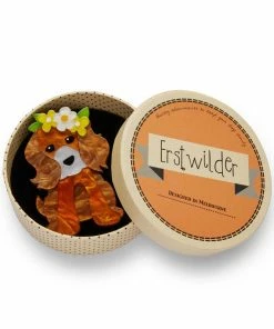 Erstwilder Puppy Love Brooch