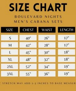 Bottoms Boulevard Nights Men's Cabana Set - Tiki Charlie