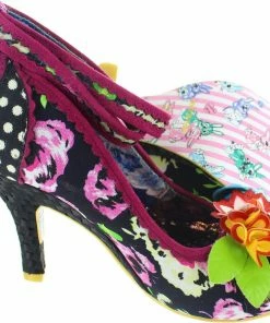 Irregular Choice Day Dreamer - Black Floral