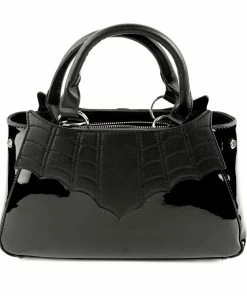 Sourpuss Clothing Sourpuss Locked Out Purse - Glossy Black