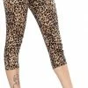 Sourpuss Leopard Peggy Capris Sourpuss Clothing