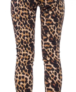 Sourpuss Clothing Sourpuss Essential 5 Pocket Pants - Leopard