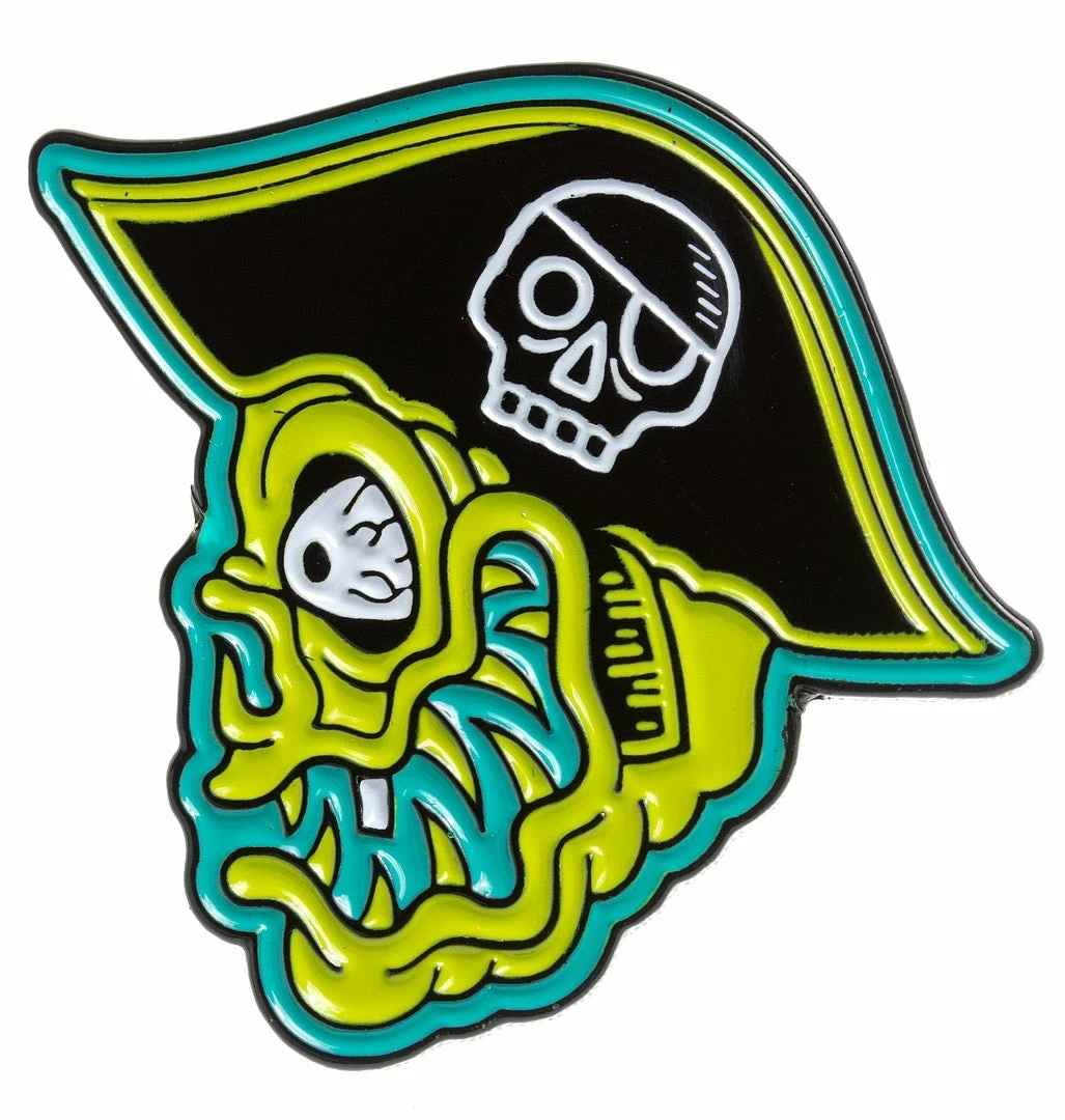 Sourpuss Clothing Sourpuss Fink Island Enamel Pin 3 Sourpuss Clothing Sourpuss Fink Island Enamel Pin