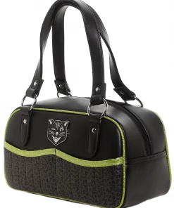 Sourpuss Clothing Sourpuss Jinx Tessa Purse In Black/Green