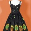 The Oblong Box Shop Swamp Creature Tiki Mug Sweetheart Dress