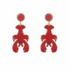 Collectif Upside Down Lobster Earrings