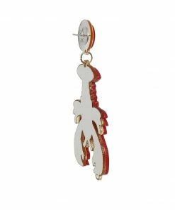 Collectif Upside Down Lobster Earrings